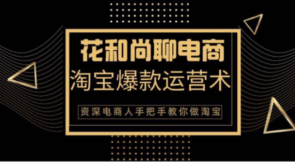 花和尚·天猫淘宝爆款运营实操技术，手把手教你月销万件的爆款打造技巧-瀚海资源库