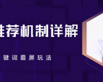 B站推荐机制详解，利用推荐系统反哺自身，视频关键词霸屏玩法（共2节视频）-瀚海资源库