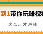 从0到1带你玩赚视频号：这么玩才赚钱，日引流500+日收入1000+核心玩法-瀚海资源库