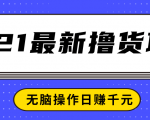 2021最新撸货项目，一部手机即可实现无脑操作轻松日赚千元-瀚海资源库