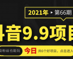 抖音9.9课程项目，没粉丝也能卖课，一天300+粉易变现-瀚海资源库