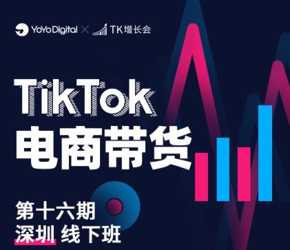 TK电商带货线下班第十六期（深圳站），从0到1带货出单-瀚海资源库
