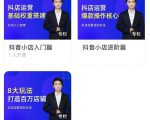 湛北·抖音小店入门进阶高阶合集,八大玩法打造百万店铺-瀚海资源库