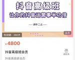 抖音直播间速爆集训班，让你的抖音运营事半功倍 原价4800元-瀚海资源库