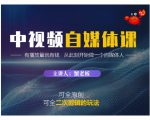 蟹老板·中视频自媒体训练课,可全原创可全二次剪辑的玩法,有播放量就有钱-瀚海资源库