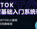 Tiktok实操进阶课程,体验从tiktok小透明到大佬的完美蜕变-瀚海资源库