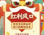 左右电商拼多多无货源店群玩法：从0~1，36节实战保姆教程，​极速起店必出单-瀚海资源库