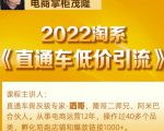 茂隆2022直通车低价引流玩法，教大家如何低投入高回报的直通车玩法-瀚海资源库