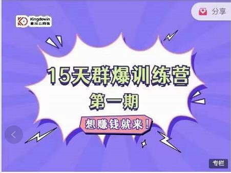 金抖云Peter《15天群爆训练营》，破解抖音玄学，群爆心法，起号方式-瀚海资源库