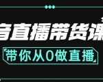 抖音直播带货课程：带你从0开始，学习主播、运营、中控分别要做什么-瀚海资源库