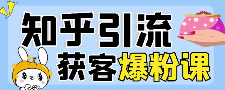 2022船长知乎引流+无脑爆粉技术：每一篇都是爆款，不吹牛，引流效果杠杠的-瀚海资源库