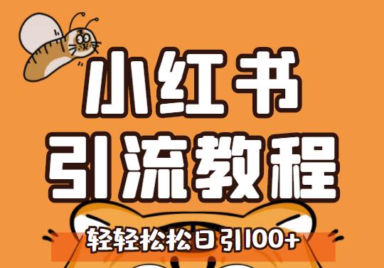 小红书运营引流全系列课程，每天引流100精准粉-瀚海资源库