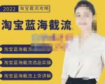 2022淘宝蓝海截流攻略，淘宝蓝海截流选品上货实操讲解-瀚海资源库