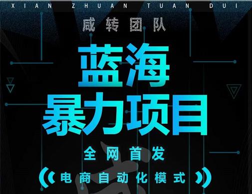 引流哥蓝海暴力躺赚项目：无需发圈无需引流无需售后，每单赚50-500（教程+线报群)-瀚海资源库