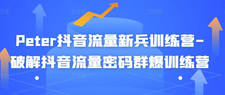 Peter抖音流量新兵训练营-破解抖音流量密码群爆训练营（新兵）-瀚海资源库