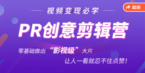 抖音赚钱必学的PR创意剪辑：零基础做出“影视级”大片，让人一看就忍不住为你点赞！-瀚海资源库