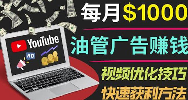 YouTube广告赚钱项目：只需发布视频就有收入，月入7000+副业-瀚海资源库