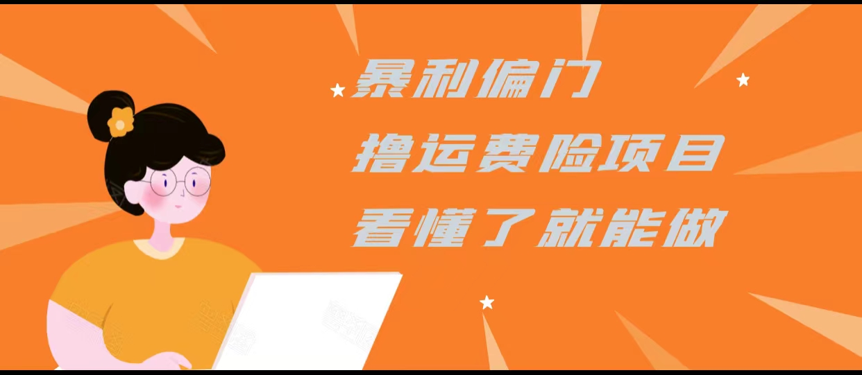 暴利偏门撸运费险项目，操作简单，看懂了就可以操作-瀚海资源库