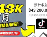 2022抖音国际版Tiktok赚钱项目:每天上传一个视频就轻松月入$43200-瀚海资源库