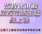 婉婉-主播拉新实操课，流程化讲解资深带货主播，让每个人都成为经得起考验的主播-瀚海资源库