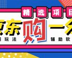 外面收费1980的最新京东无限一分购项目，一天轻松几百单（玩法+教程+软件）-瀚海资源库
