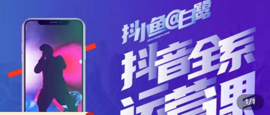 白鹭·主播内训营，运营主播话术起号进阶能力提升-瀚海资源库