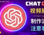 正确使用Chat GPT制作有价值的中文视频脚本，并在YouTube获利-瀚海资源库