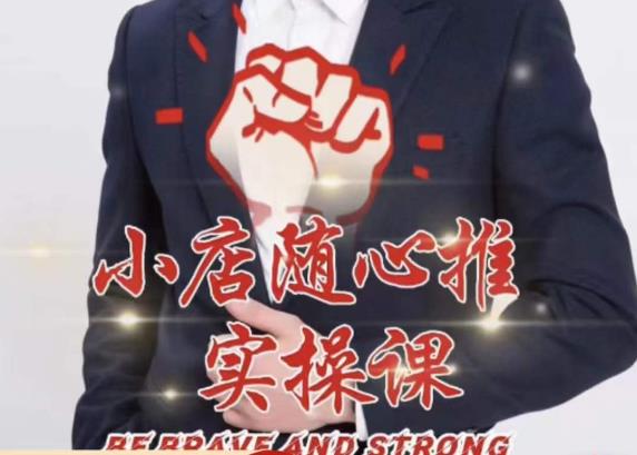 随心推线上课，小店随心推的投放逻辑，投放技巧，快速打标签-瀚海资源库