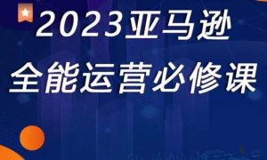 2023亚马逊全能运营必修课，全面认识亚马逊平台+精品化选品+CPC广告的极致打法-瀚海资源库