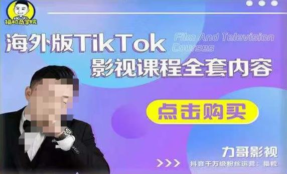 海外TikTok影视课程全套，从搭建渠道，到如何正确使用账号，到未来的变现渠道等-瀚海资源库