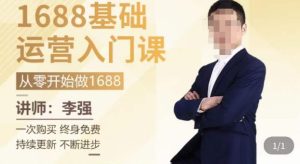 1688运营基础入门系统课，​20课时带你系统性解析1688运营-瀚海资源库