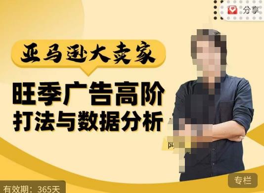 阿甘·亚马逊大卖家广告高阶打法与数据分析，走出传统广告误区；揭秘大卖惯用打法；数据驱动广告决策-瀚海资源库