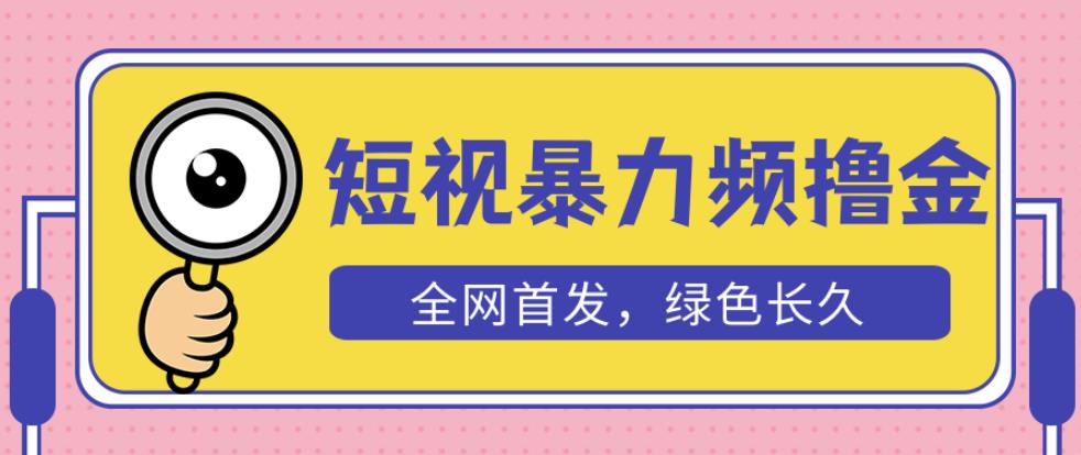 外面收费1680的短视频暴力撸金，日入300+长期可做，赠自动收款平台-瀚海资源库