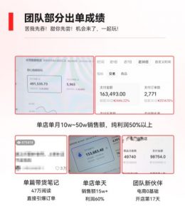 2023小红书电商火爆全网，新晋红利，风口项目，单店收益在3000-30000！-瀚海资源库