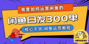 我是如何在闲鱼卖手机的，日发300单的秘诀是什么？【揭秘】-瀚海资源库