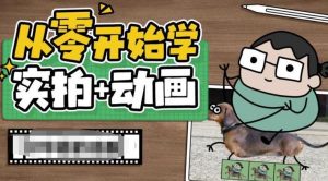 从零开始学实拍加动画，实拍加动画创意教程-瀚海资源库
