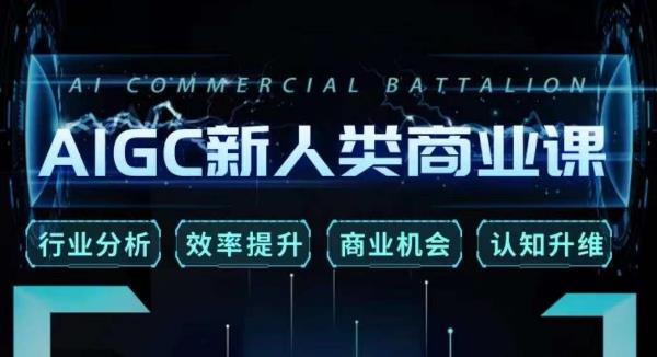 张诗童·AIGC新人类商业课，​行业分析/效率提升/商业机会/认知升维-瀚海资源库