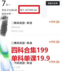 考研赛道掘金,一天5000+学历低也能做,保姆式教学,不学一下,真的可惜-瀚海资源库