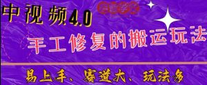 中视频4.0赛道：新手福音，入门简单，上手快【揭秘】-瀚海资源库
