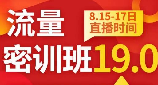 秋秋线上流量密训班19.0，打通流量关卡，线上也能实战流量破局-瀚海资源库