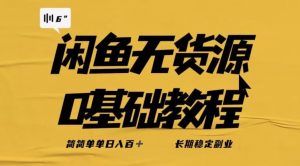 独家闲鱼无货源详细玩法，简简单单日八百+，长期稳定副业【揭秘】-瀚海资源库