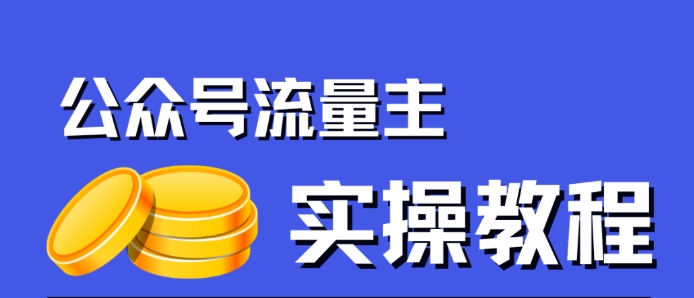 公众号流量主项目，简单搬运，一篇文章收益2000+-瀚海资源库