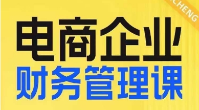 电商企业财务管理线上课，为电商企业规划财税-瀚海资源库