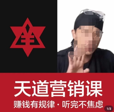 天道老阮-天道营销课，​赚钱有规律，听完不焦虑-瀚海资源库