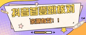 【亲测有效】抖音首登跳核对方法,抓住机会,谁也不知道口子什么时候关-瀚海资源库
