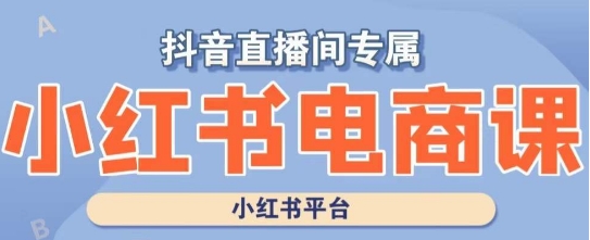 小红书电商高级运营课程，实操教学+案例分析-瀚海资源库