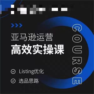 亚马逊运营高效实操课，Listing优化，选品思路-瀚海资源库