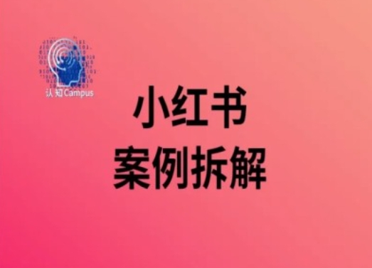 小红书案例拆解，深度解读小红书40万粉-瀚海资源库
