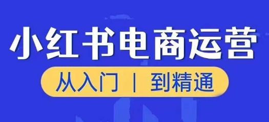 小红书电商运营课，从入门到精通，带你抓住又一个赚钱风口-瀚海资源库