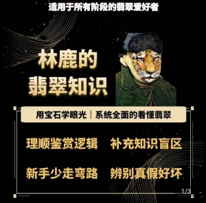 林鹿的翡翠知识，​用宝石眼光，系统全面的看懂翡翠-瀚海资源库